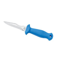 Sub 9C knife - Inox - Blue Color KV-ASUB09C-B - AZZI SUB (ONLY SOLD IN LEBANON)